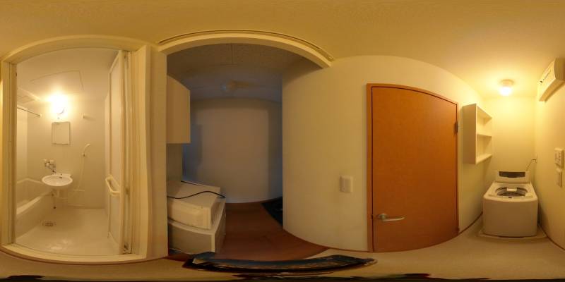 パノラマ画像洗面所