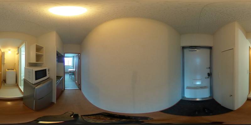 パノラマ画像玄関