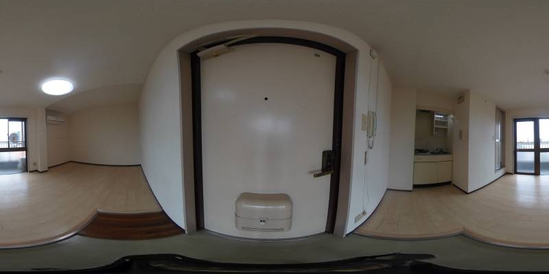 パノラマ画像玄関