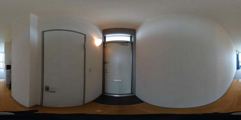 パノラマ画像玄関