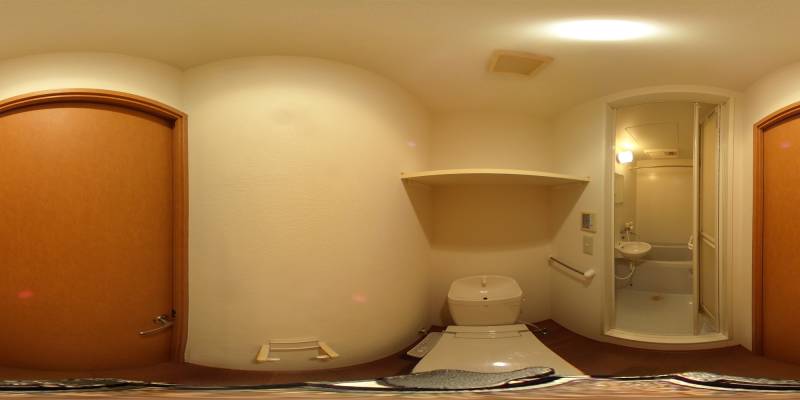 パノラマ画像トイレ