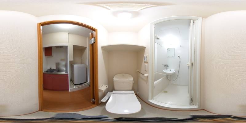 パノラマ画像トイレ