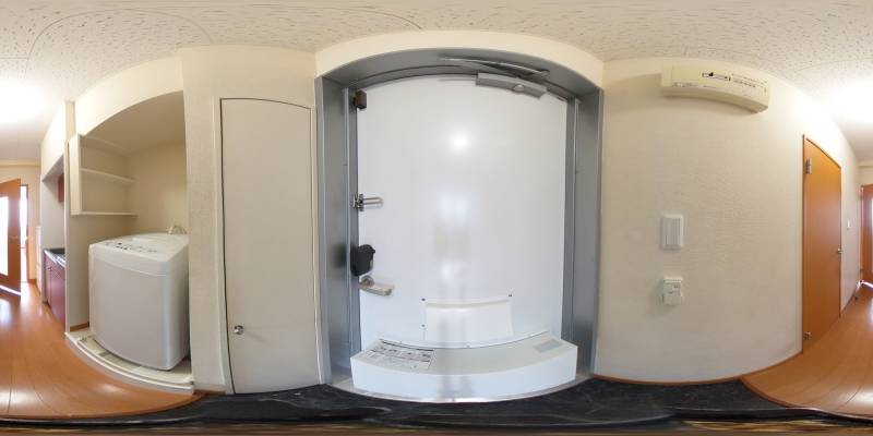 パノラマ画像玄関