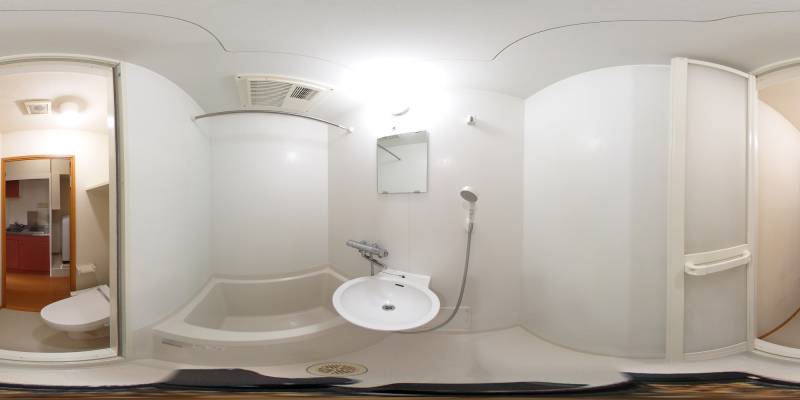 パノラマ画像洗面所