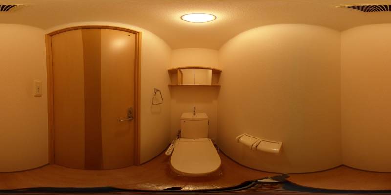 パノラマ画像トイレ