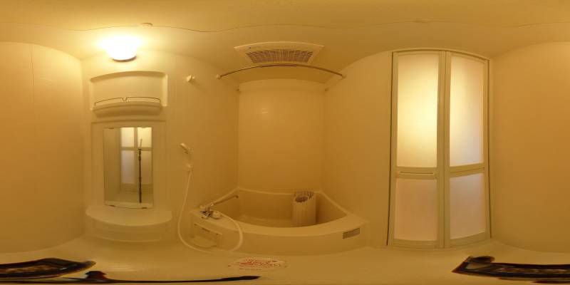 パノラマ画像バスルーム