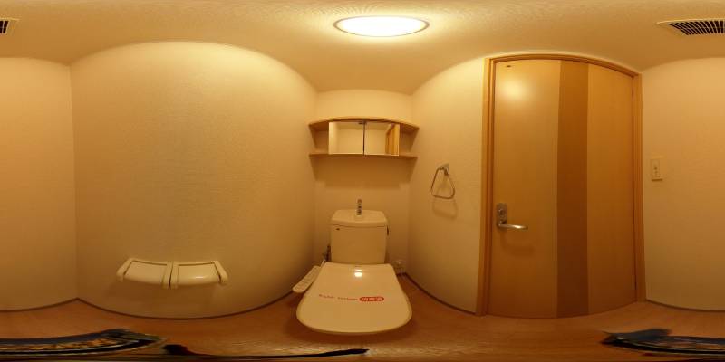 パノラマ画像トイレ