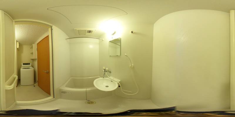 パノラマ画像洗面所