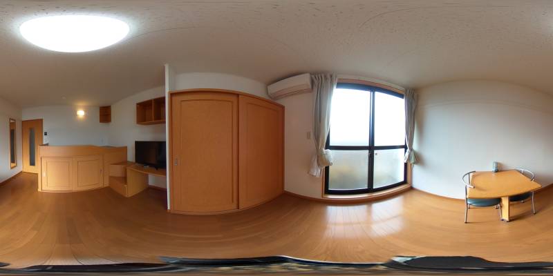 パノラマ画像洋室