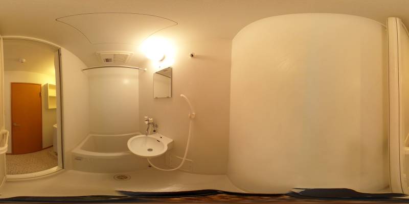 パノラマ画像洗面所