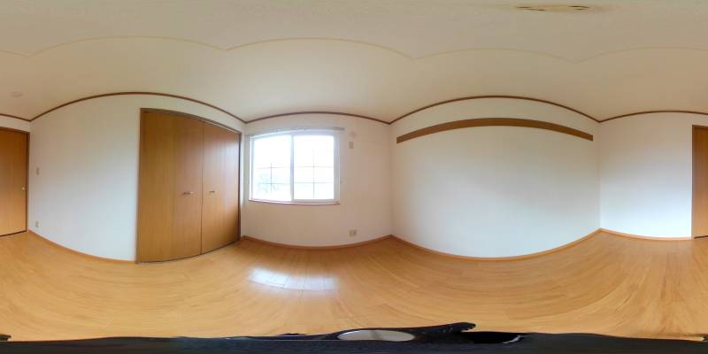 パノラマ画像洋室