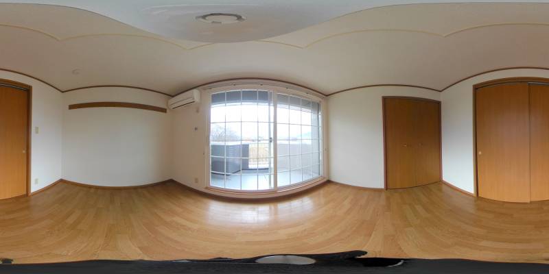 パノラマ画像洋室