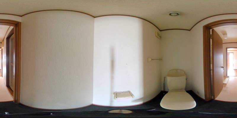 パノラマ画像トイレ