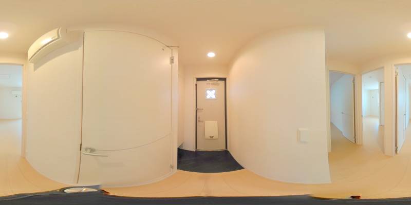 パノラマ画像玄関