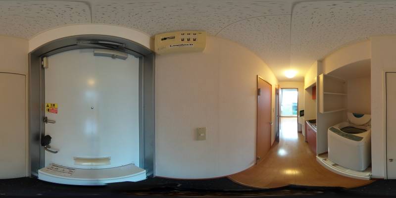 パノラマ画像玄関