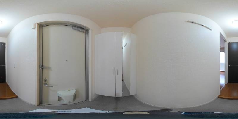 パノラマ画像玄関