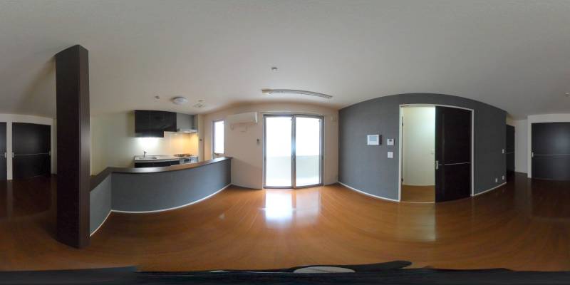 パノラマ画像リビング