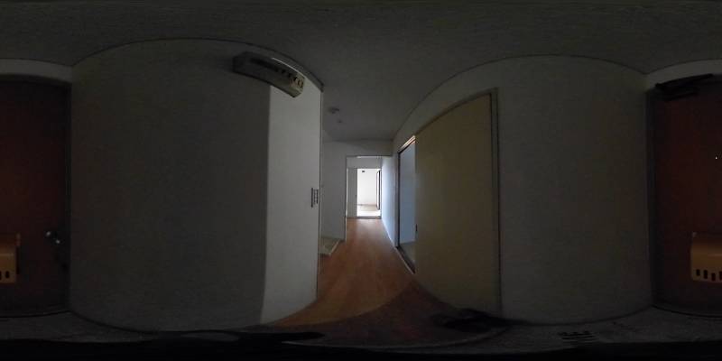 パノラマ画像玄関