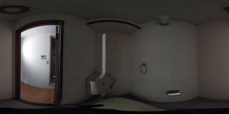 パノラマ画像トイレ