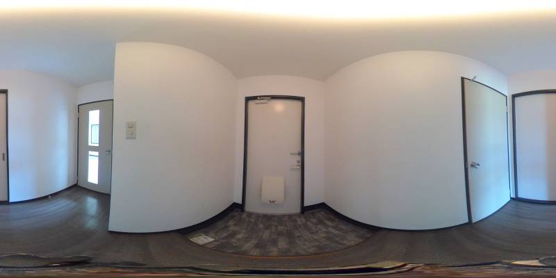 パノラマ画像玄関