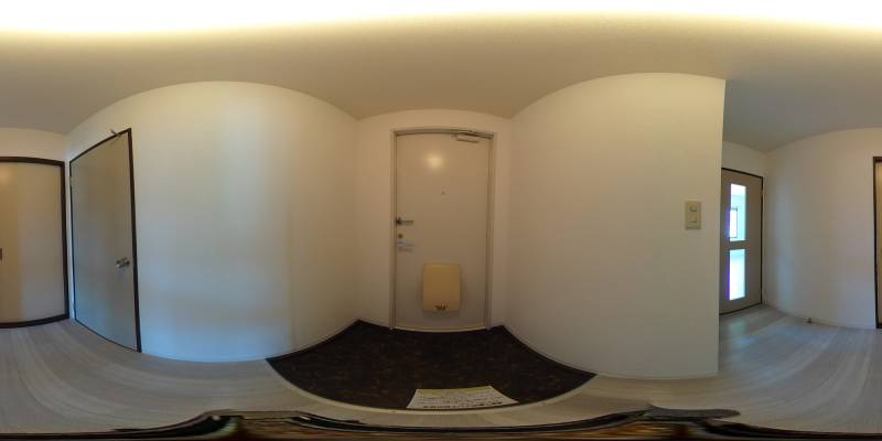 パノラマ画像玄関