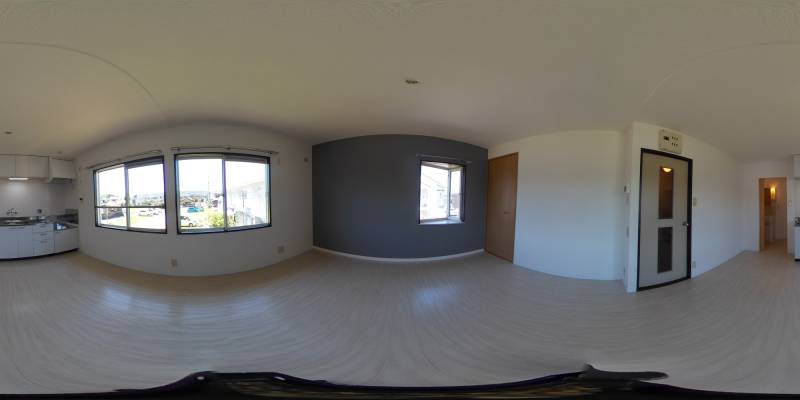 パノラマ画像リビング