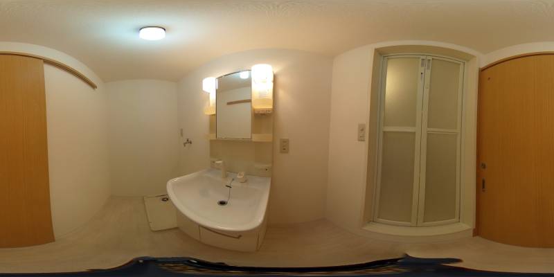 パノラマ画像洗面所