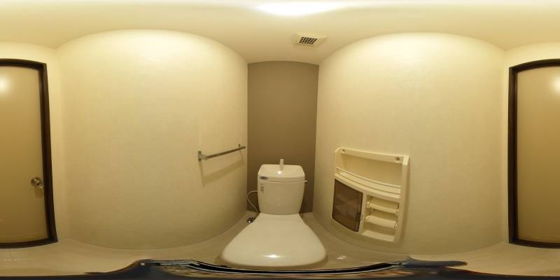 パノラマ画像トイレ