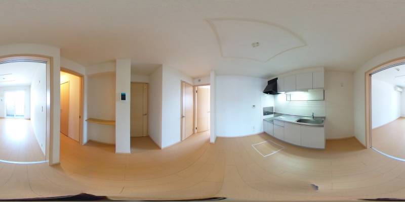 パノラマ画像洋室