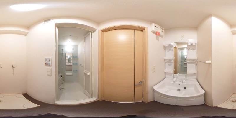 パノラマ画像洗面所