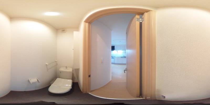 パノラマ画像トイレ