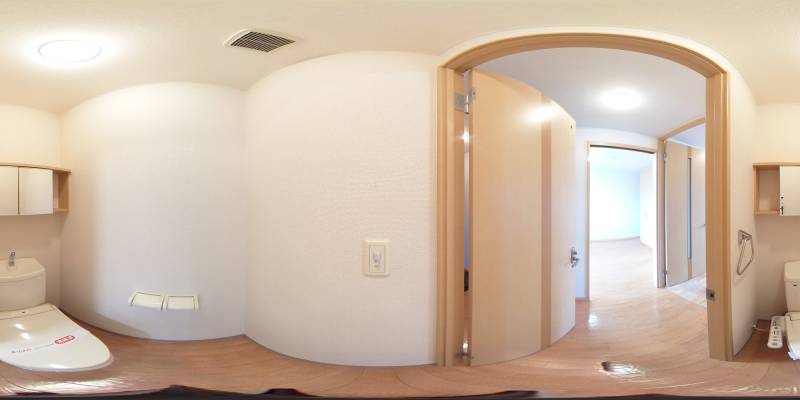 パノラマ画像トイレ