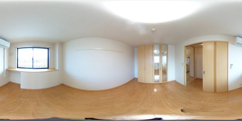 パノラマ画像洋室