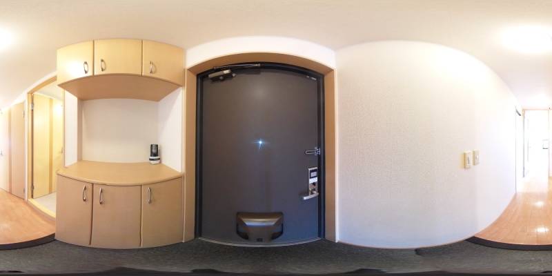 パノラマ画像玄関