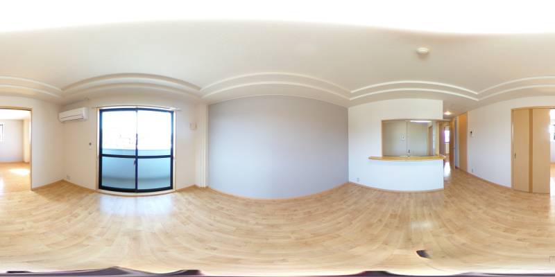 パノラマ画像洋室