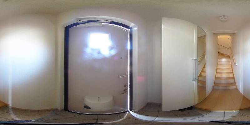 パノラマ画像玄関