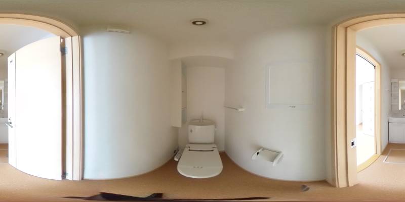 パノラマ画像トイレ