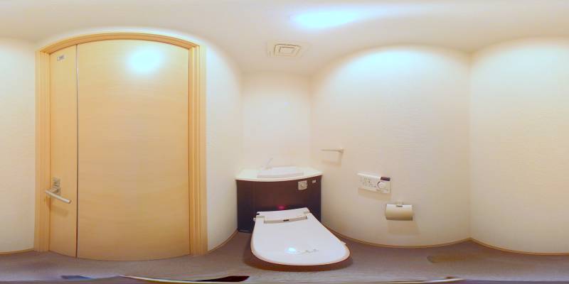 パノラマ画像トイレ