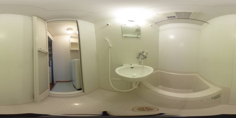 パノラマ画像バスルーム