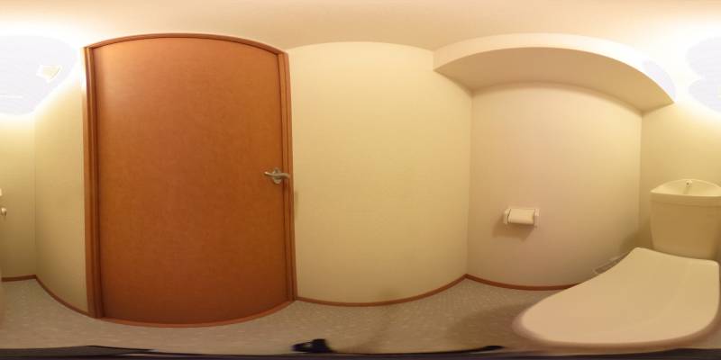 パノラマ画像トイレ