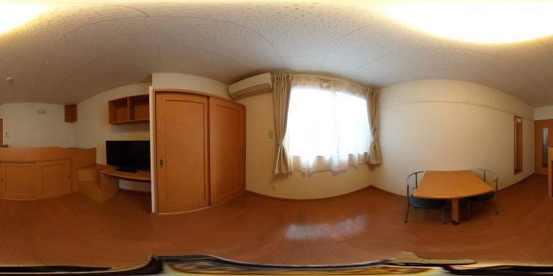 パノラマ画像洋室