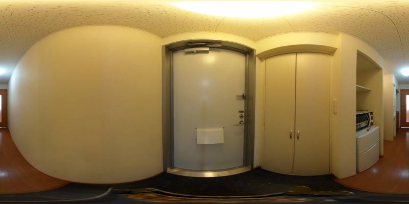 パノラマ画像玄関