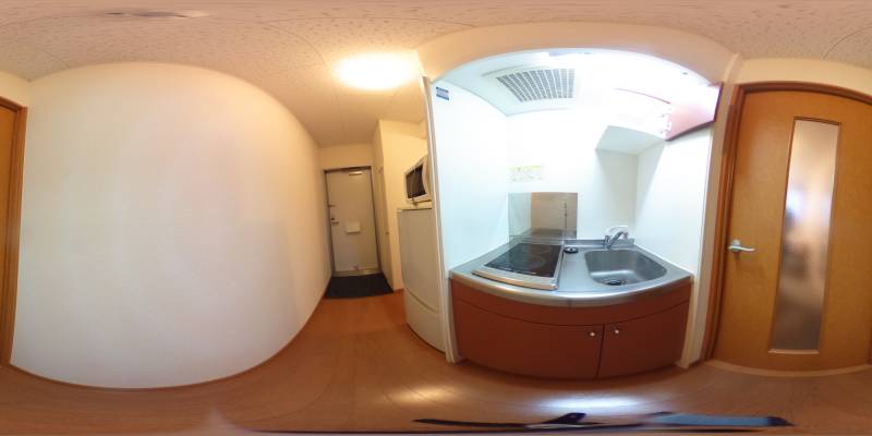 パノラマ画像キッチン