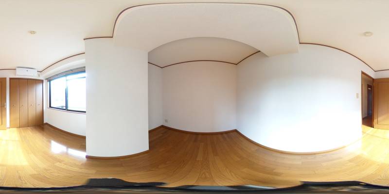 パノラマ画像洋室