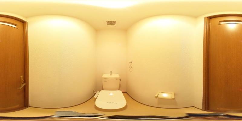 パノラマ画像トイレ