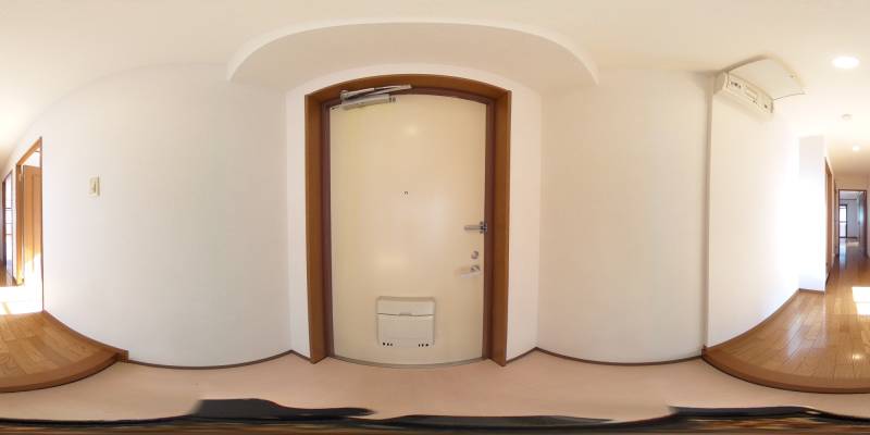 パノラマ画像玄関