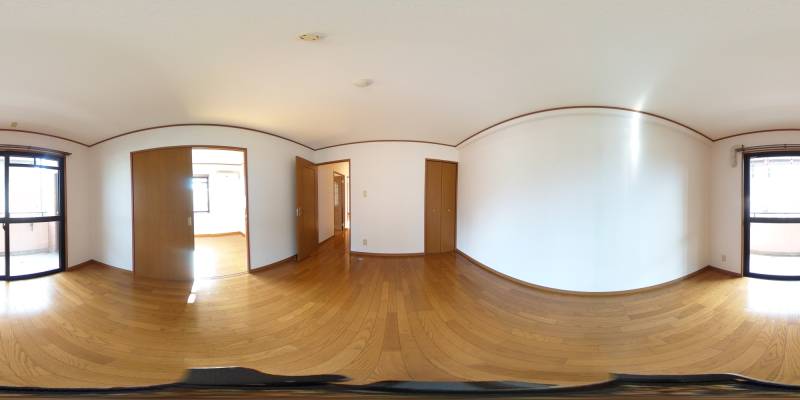 パノラマ画像洋室