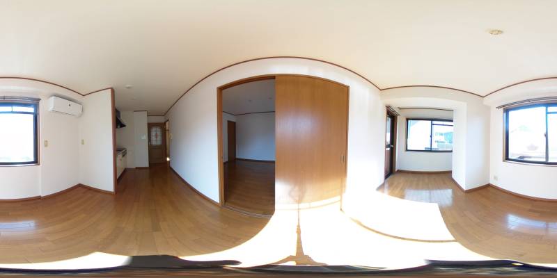 パノラマ画像リビング