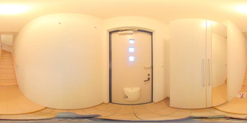 パノラマ画像玄関