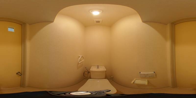 パノラマ画像トイレ